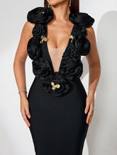 Black Bandage Dress HL9977